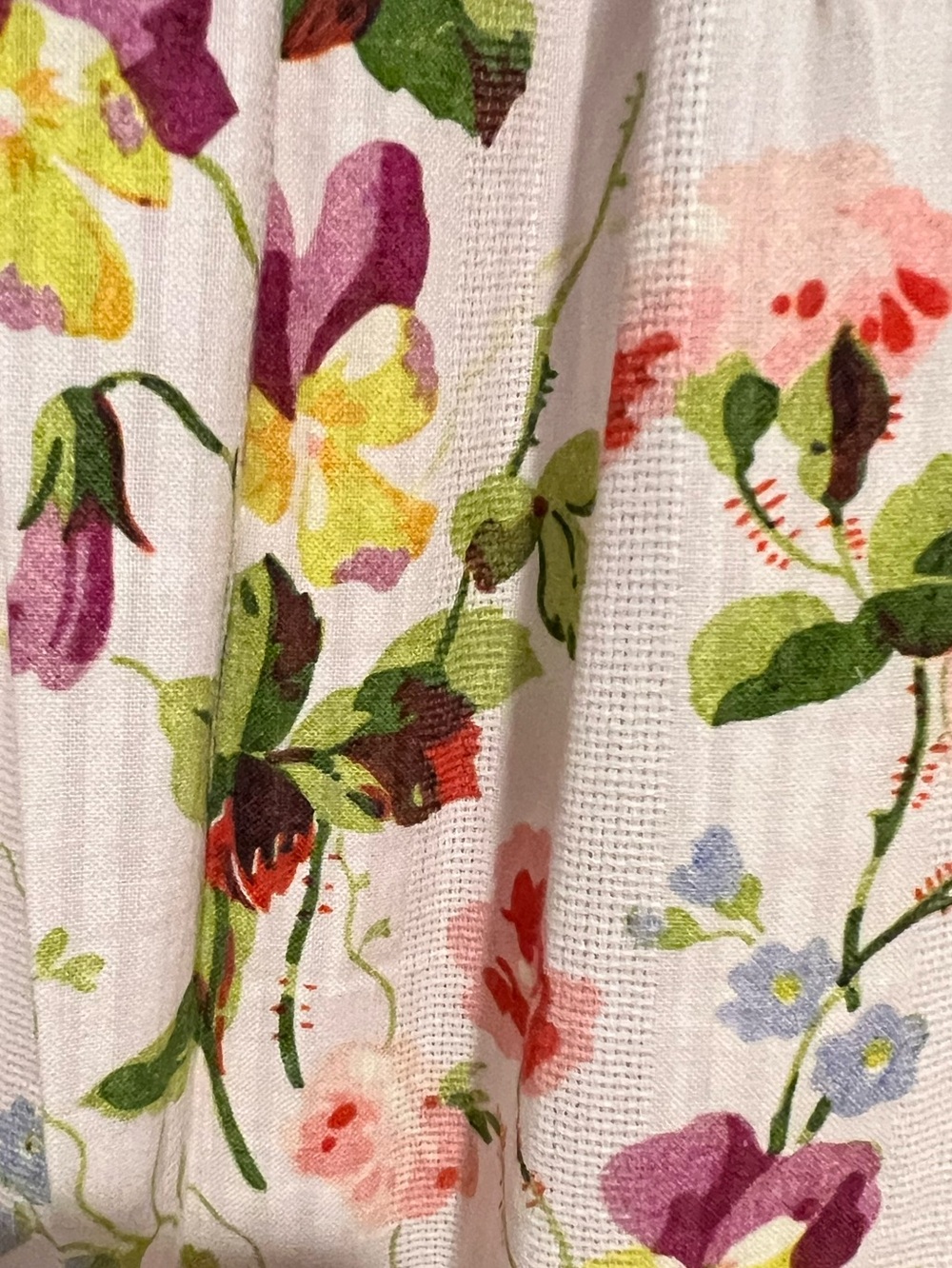Rare Hill House Anjuli Nap Dress in Pink Bluebonnet. Sz. L - Picture 9 of 12